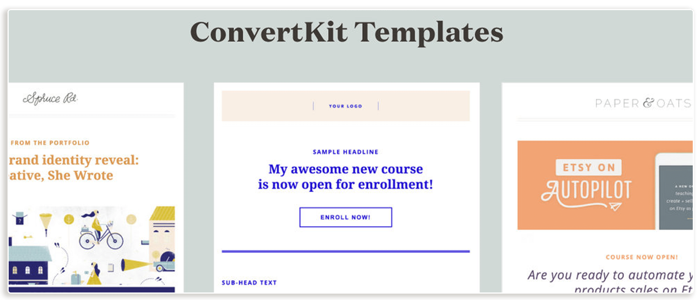 Convertkit Email Templates