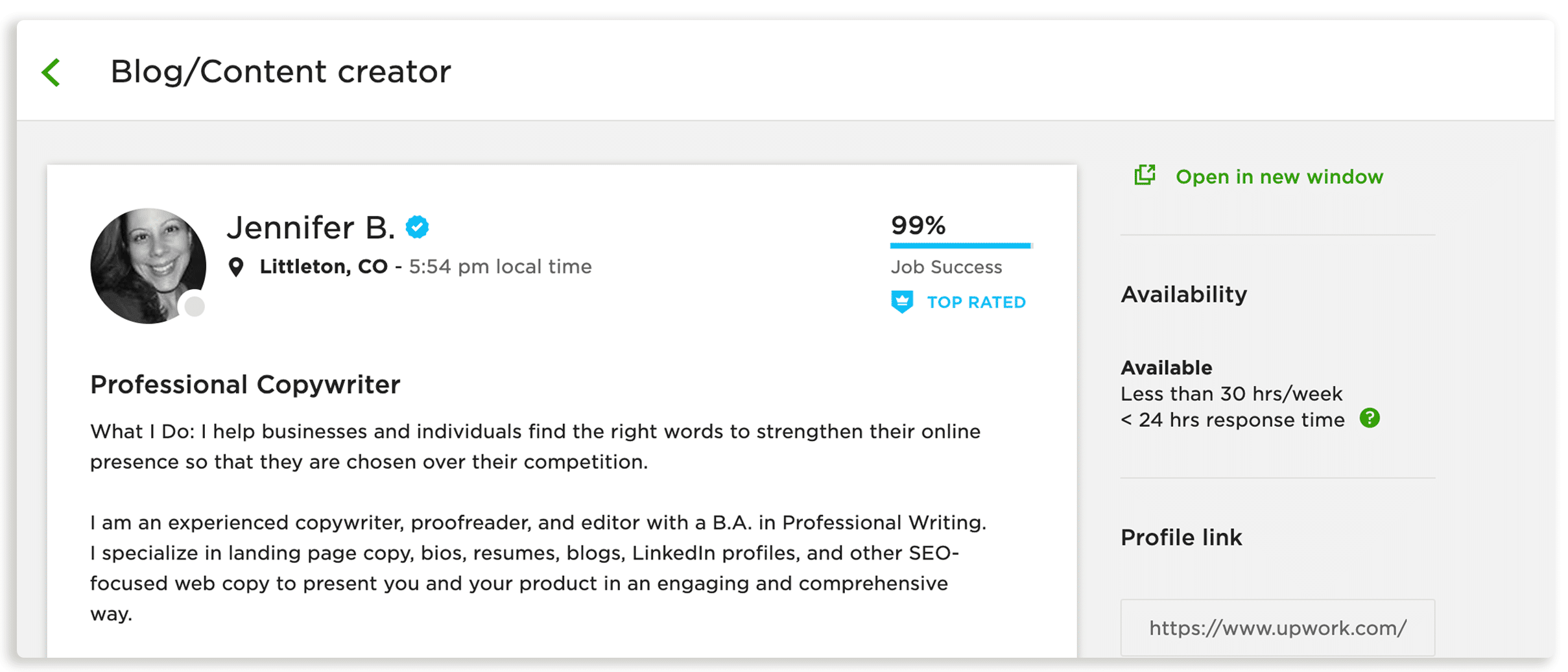 Get Hired on Upwork