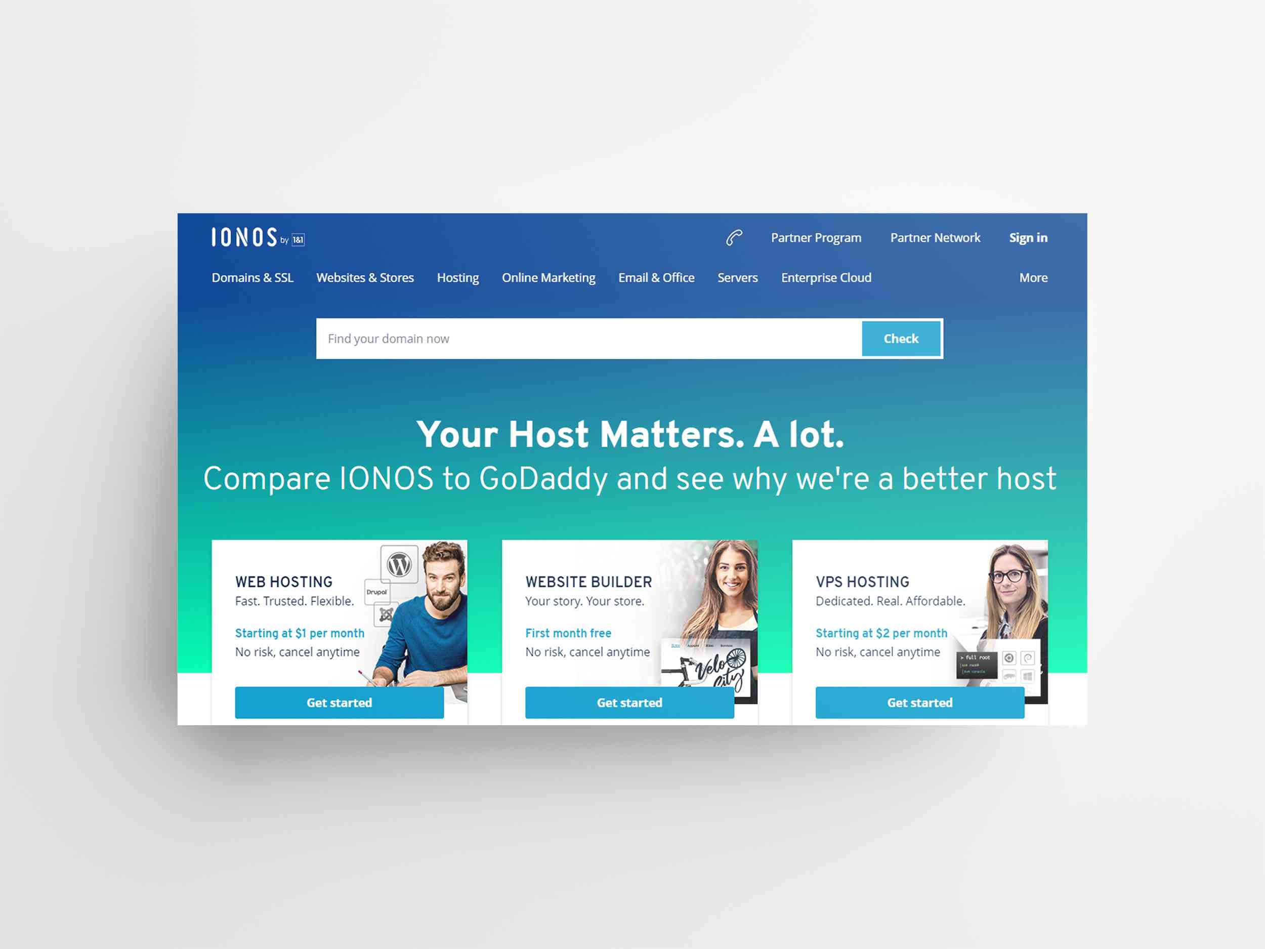 IONOS hosting