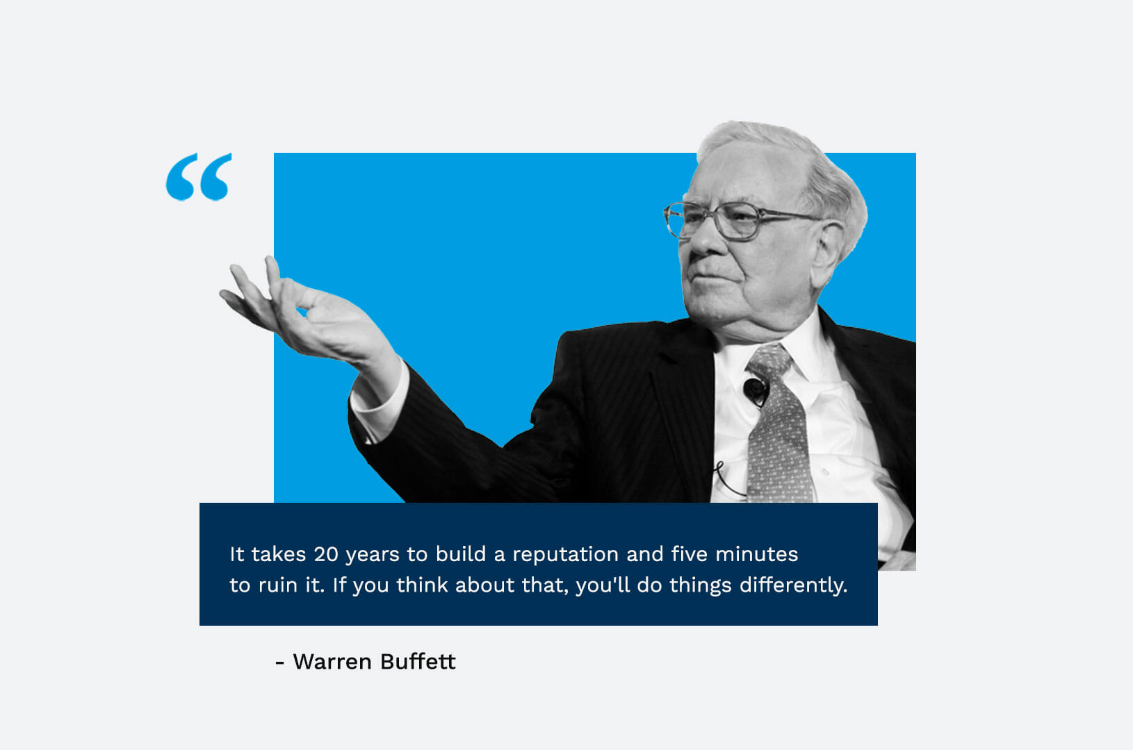 Warren Buffet Quote