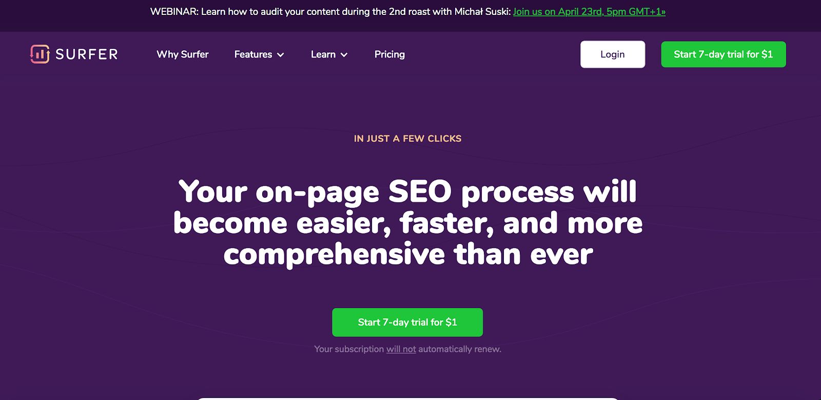 Surfer SEO Review