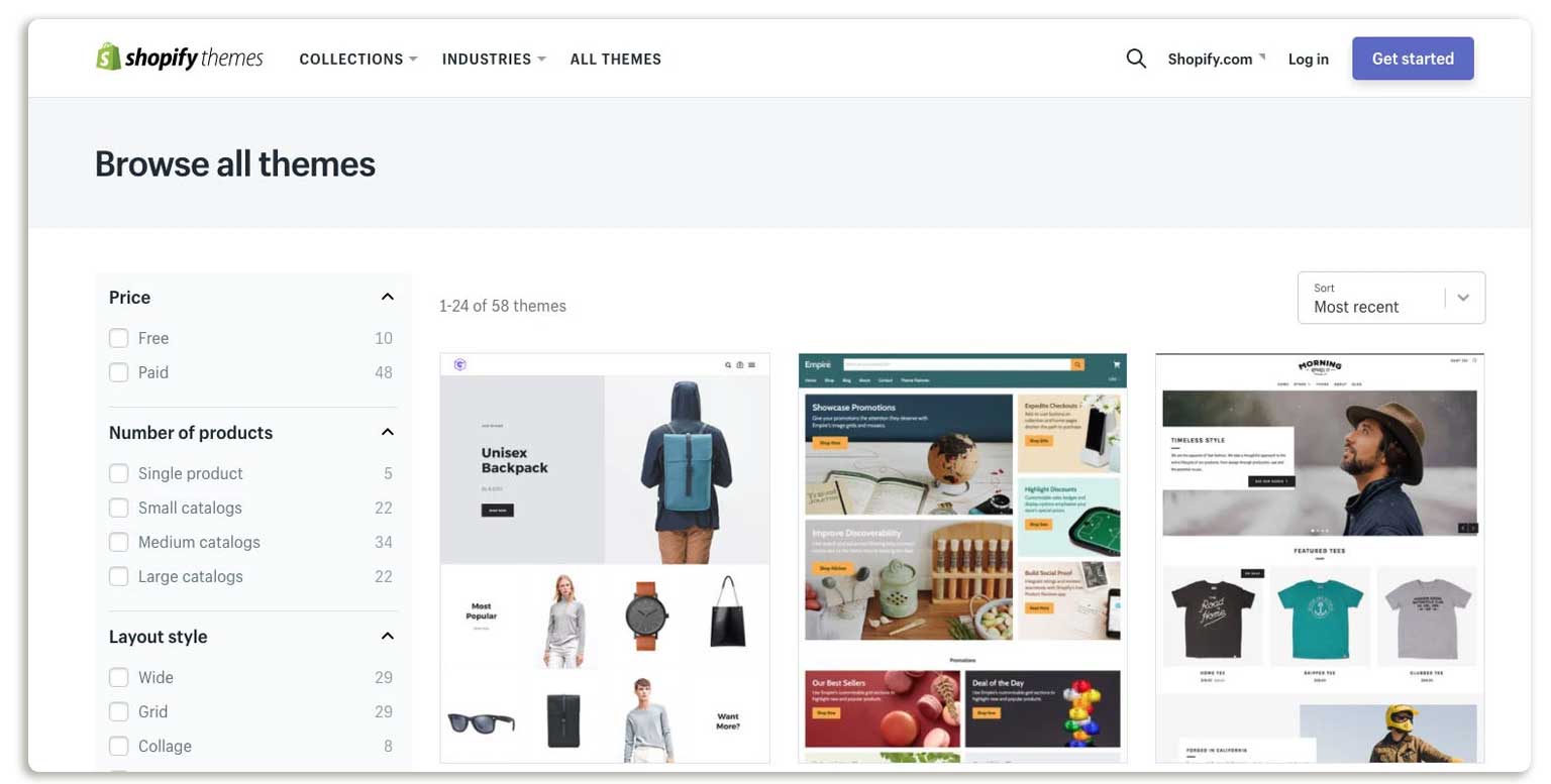 Shopify theme