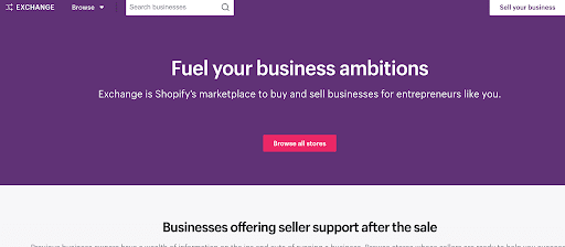 Shopify Exchange